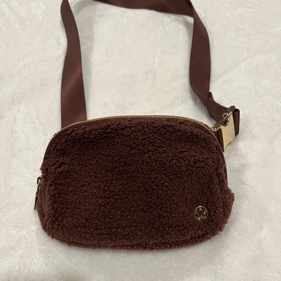 lululemon athletica Handbags - lululemon athletica Brown Sherpa Crossbody Bag